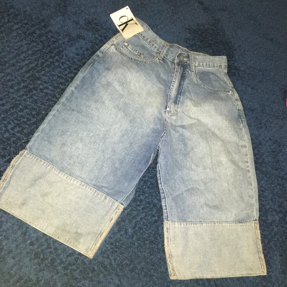 Calvin Klein Jean Capri shorts